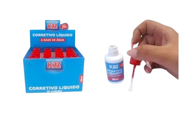 CORRETIVO LIQUIDO KAZ 18ML KZ199